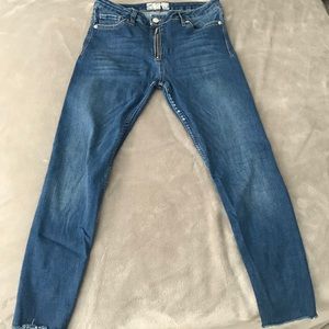 Free People- Zip Me Up Jeans